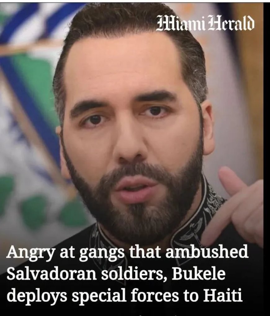 Salvadoraanse militairen in Haïti aangevallen