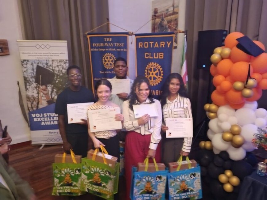 Rotary VOJ Student Excellence Awards 2026: Nickeriaanse leerlingen zegevieren na inspirerend 