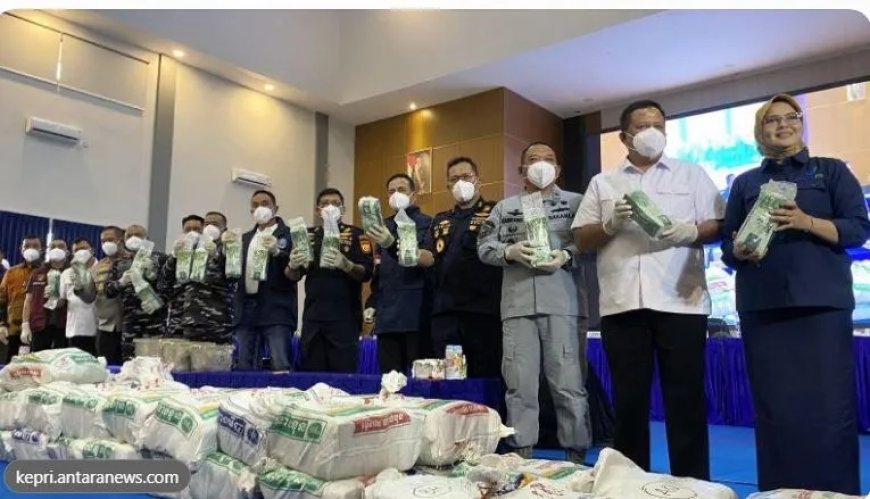Indonesië: Meer dan duizend kilo drugs op schip
