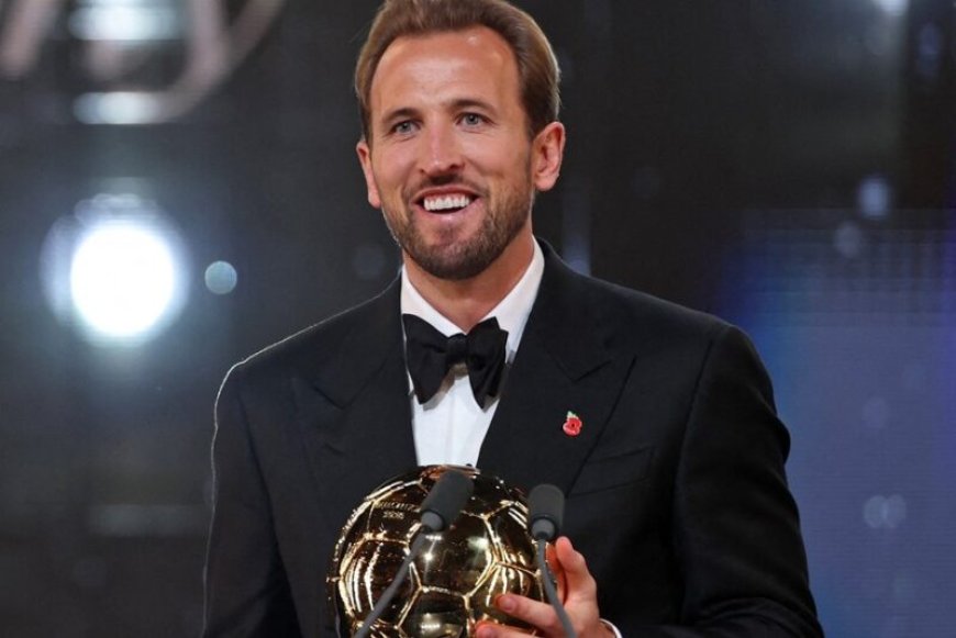 Harry Kane wint Ballon d’Or