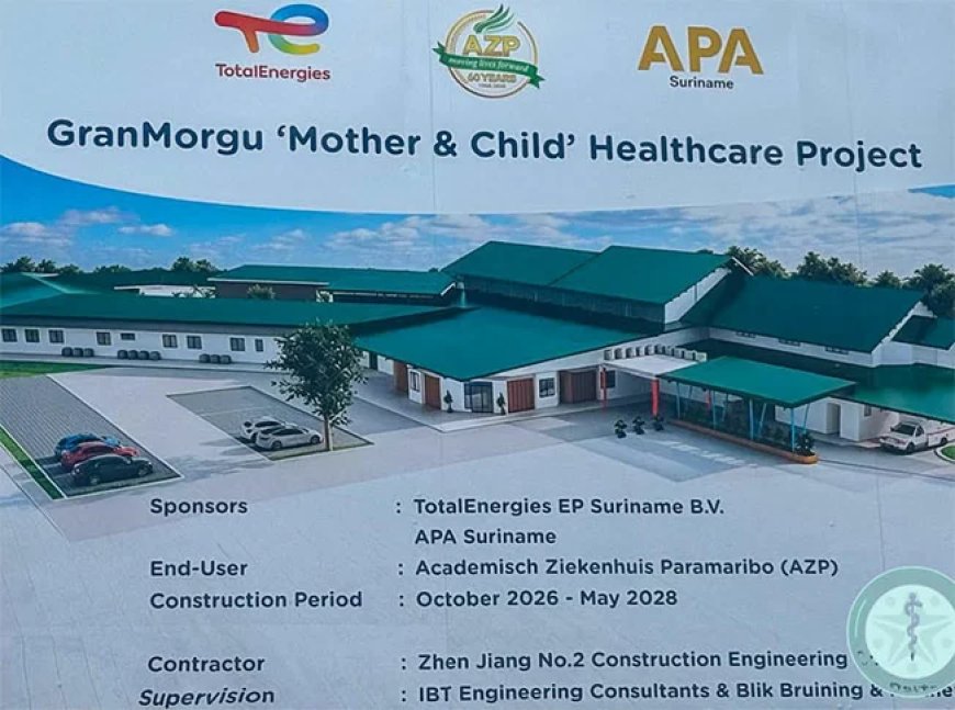 Bouw kinderziekenhuis AZP van start binnen zorgproject van USD 13 miljoen