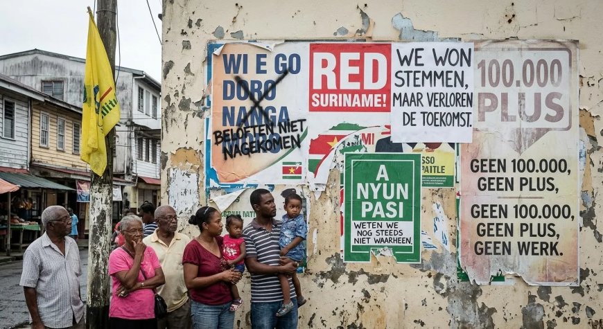 Suriname, de slogans en enkele uitspraken