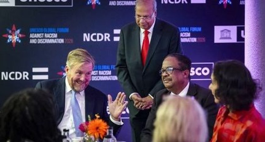 VP Rusland ontmoet Nederlandse koning