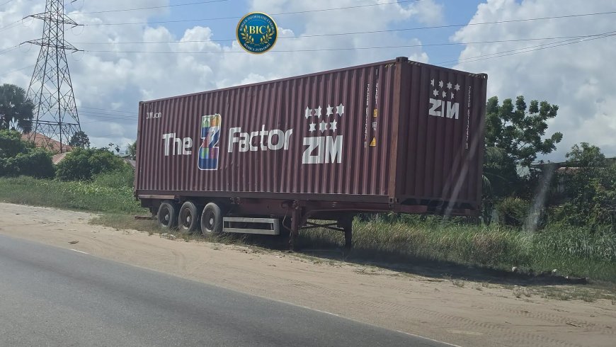 Dc Wanica Zuid-Oost waarschuwt: trailers met containers langs MLK-weg worden verwijderd