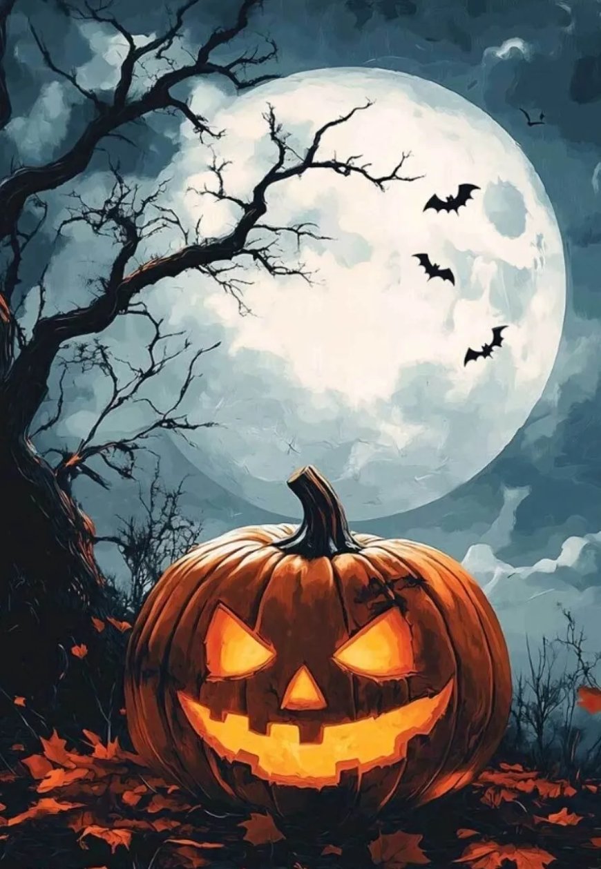 Halloweenversieringen zorgen voor griezelige en spannende sfeer bij bedrijven.