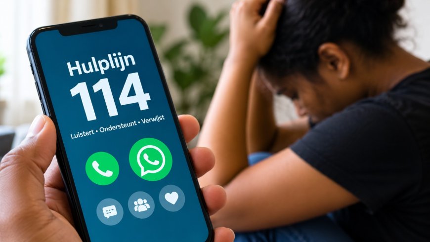 Hulplijn 114 krijgt mogelijk WhatsApp: hulp zoeken zonder te bellen